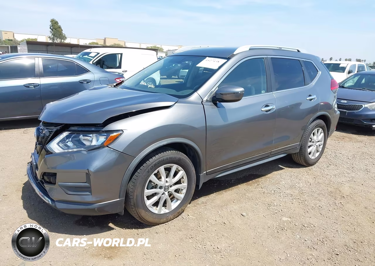 2017 Nissan Rogue Sv VIN:JN8AT2MT2HW387918 - 2