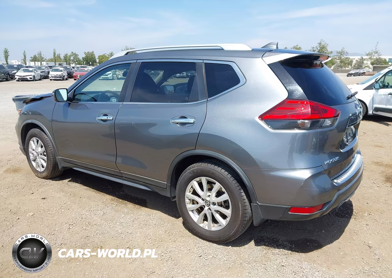2017 Nissan Rogue Sv VIN:JN8AT2MT2HW387918 - 3