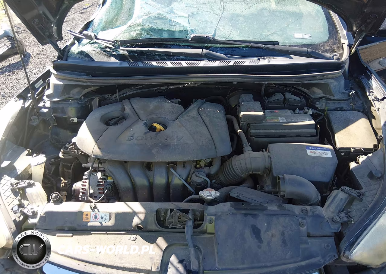 2013 Hyundai Elantra Gls VIN:KMHDH4AE2DU571365 - 10