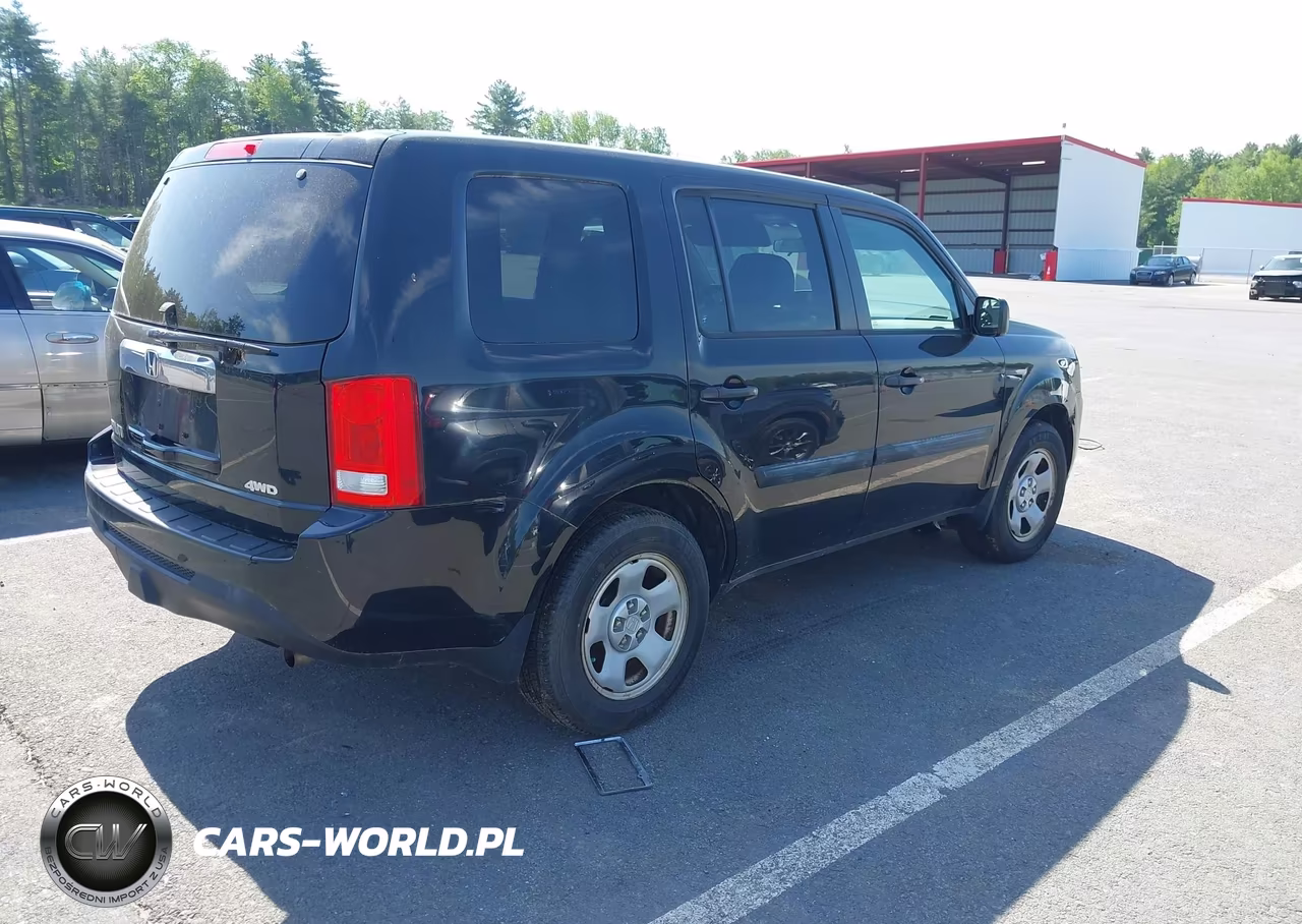 2015 Honda Pilot Lx VIN:5FNYF4H25FB075396 - 4