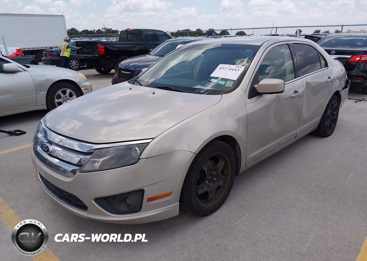 2010 Ford Fusion Se VIN:3FAHP0HA5AR272594 - 2