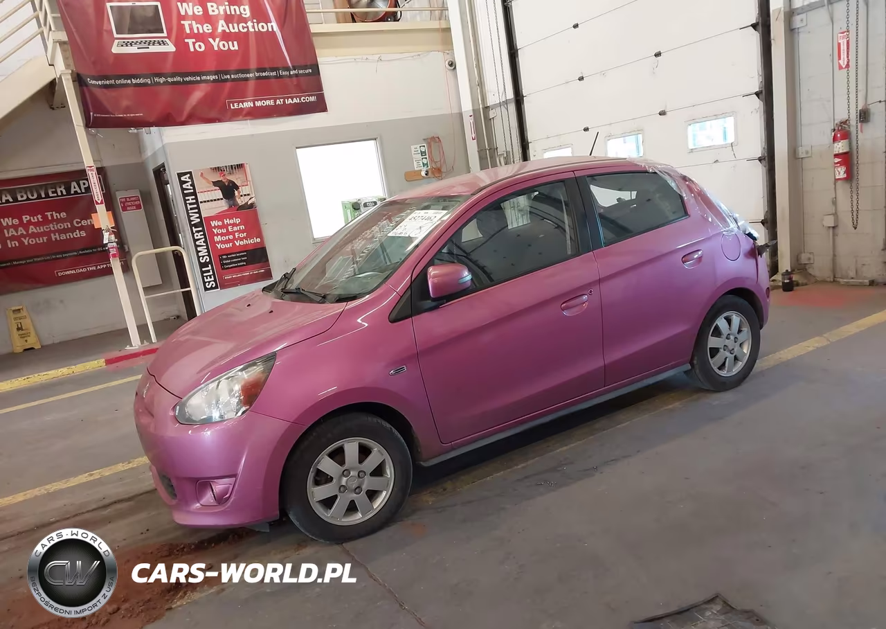 2015 Mitsubishi Mirage Es VIN:ML32A4HJ2FH055217 - 2