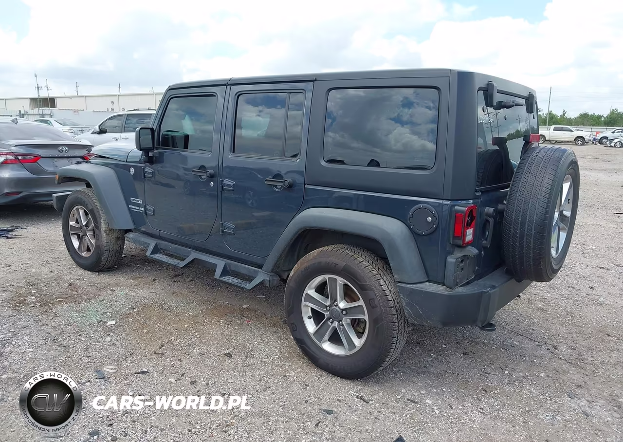 2017 Jeep Wrangler Unlimited Sport 4X4 VIN:1C4BJWDG8HL584092 - 3