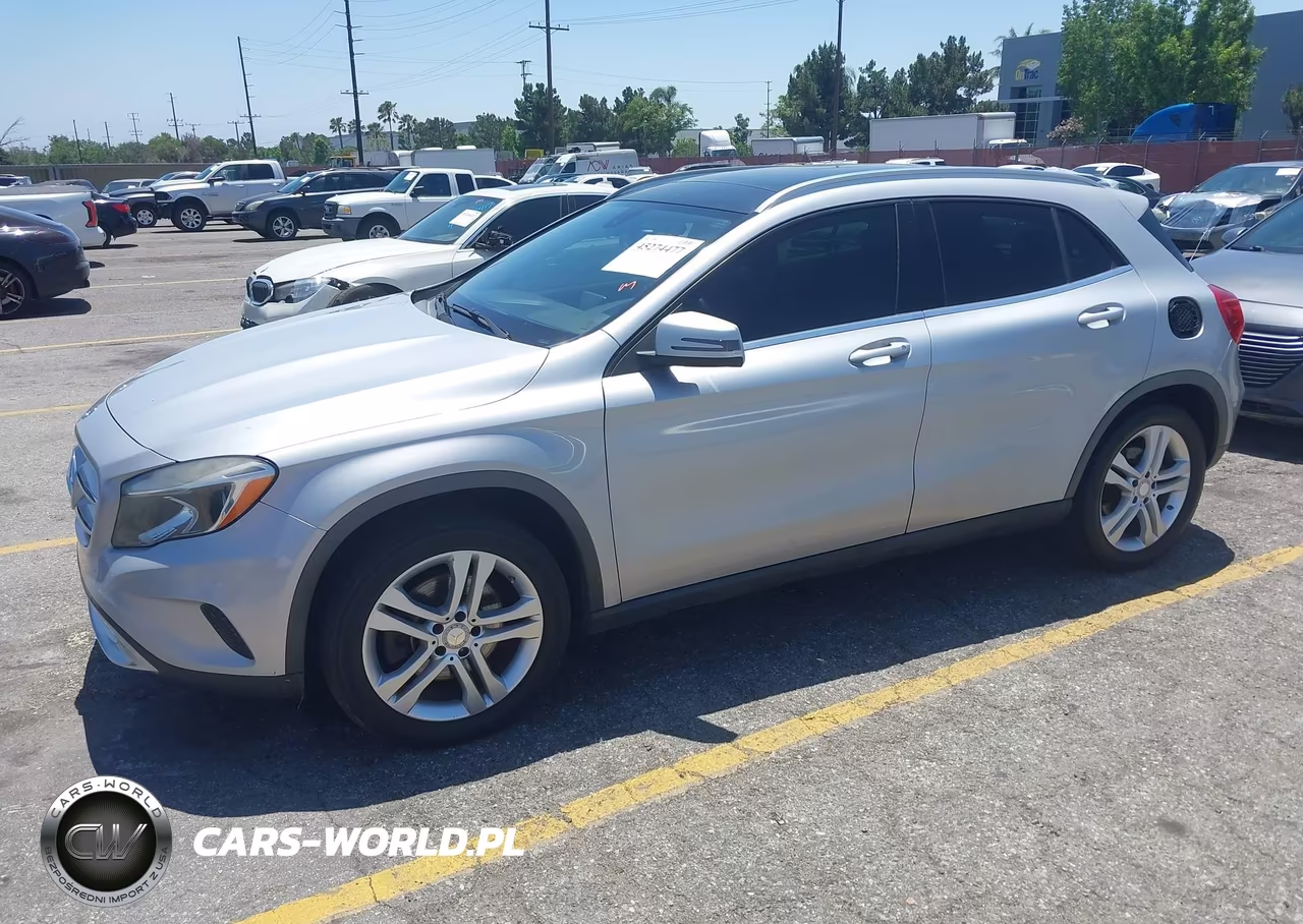 2015 Mercedes-Benz Gla 250 VIN:WDCTG4EB5FJ184715 - 2