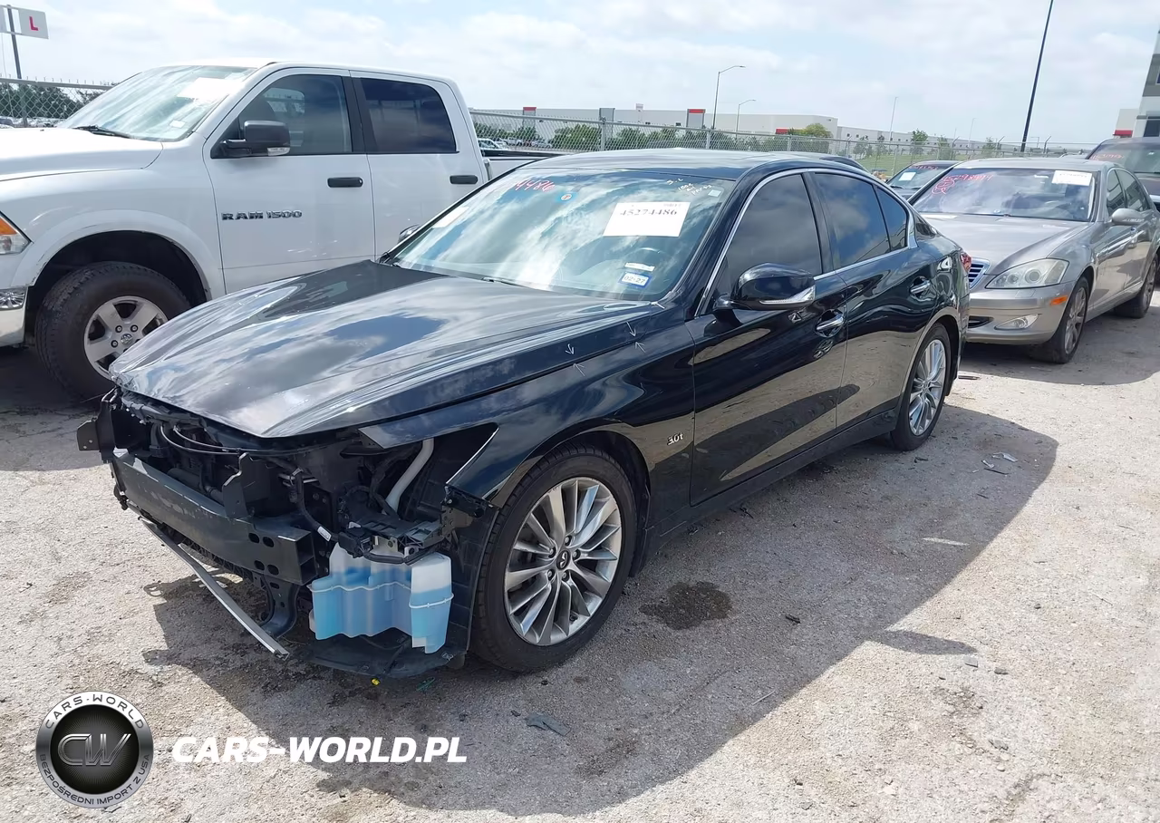 2019 Infiniti Q50 3.0T Luxe VIN:JN1EV7AP8KM510736 - 2