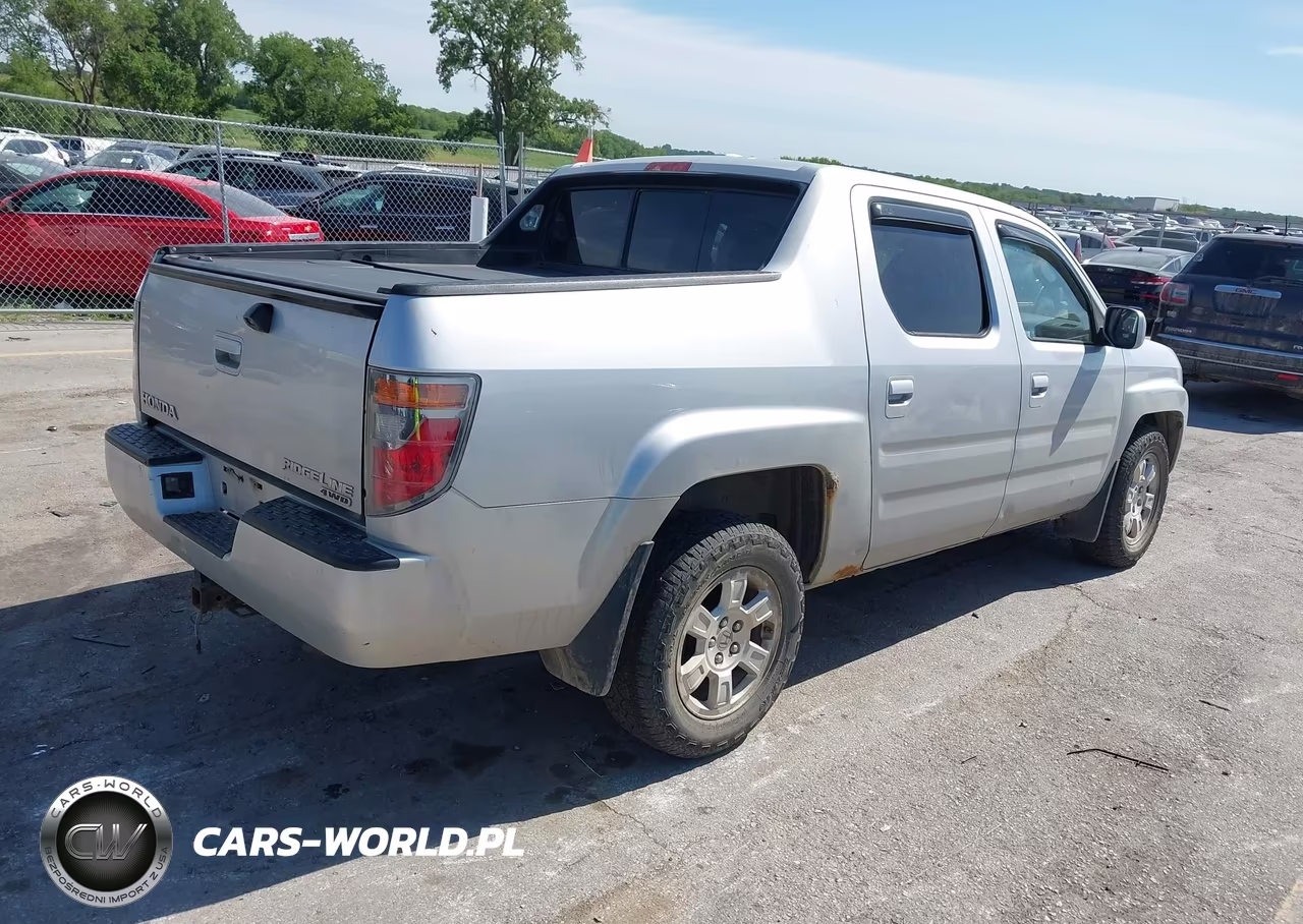 2008 Honda Ridgeline Rtl VIN:2HJYK16548H522428 - 4