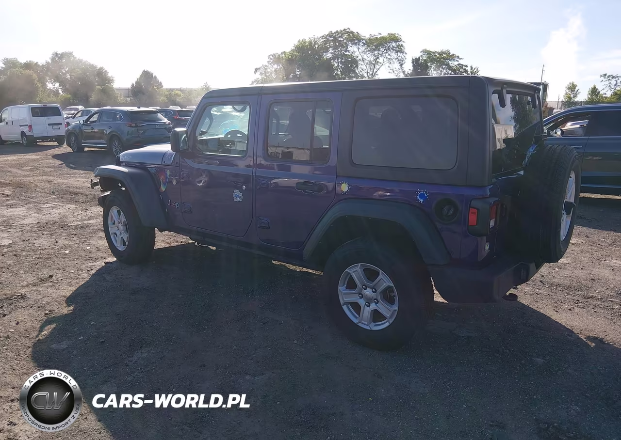2023 Jeep Wrangler 4-Door Sport S 4X4 VIN:1C4HJXDG4PW576956 - 3