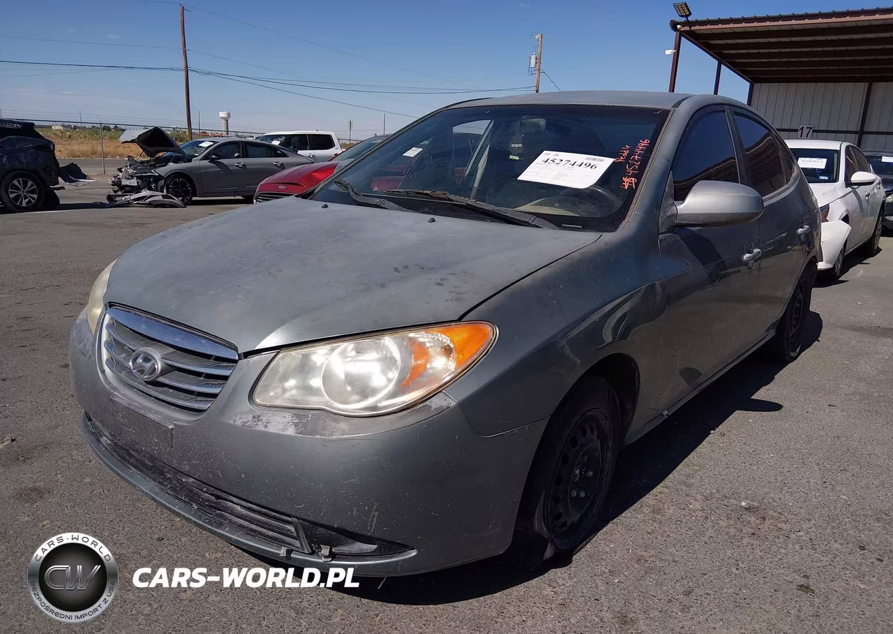 2010 Hyundai Elantra Blue VIN:KMHDU4AD9AU967386 - 2