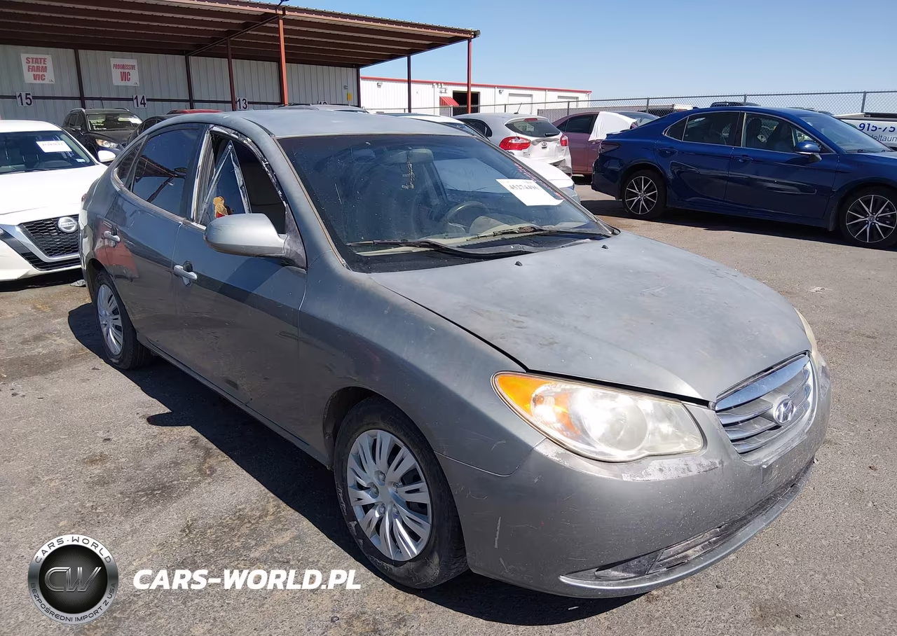2010 Hyundai Elantra Blue VIN:KMHDU4AD9AU967386 - 6