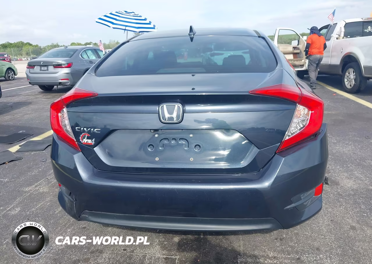 2018 Honda Civic Ex VIN:19XFC2F76JE031666 - 16