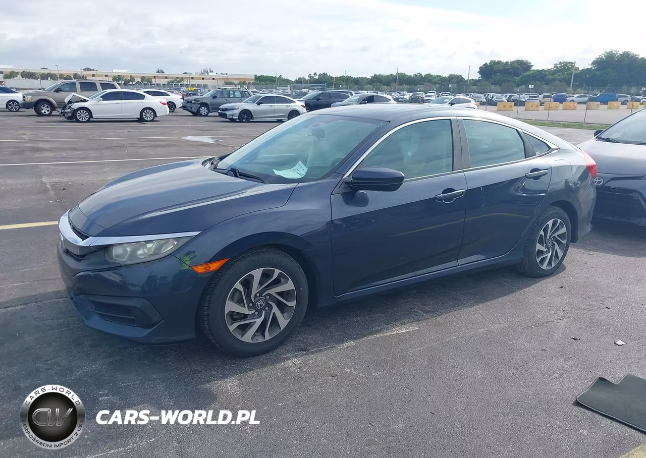 2018 Honda Civic Ex VIN:19XFC2F76JE031666 - 2