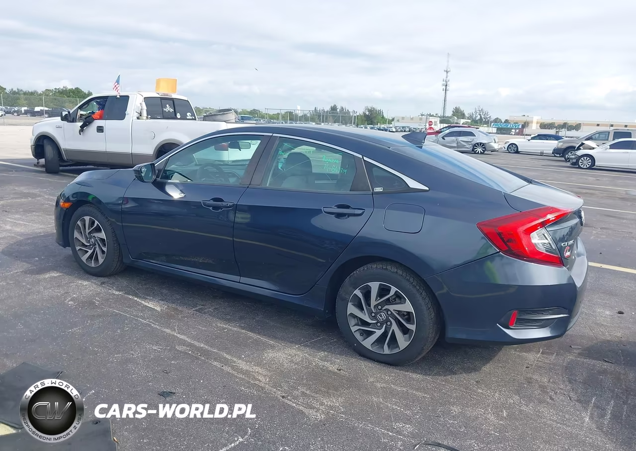 2018 Honda Civic Ex VIN:19XFC2F76JE031666 - 3