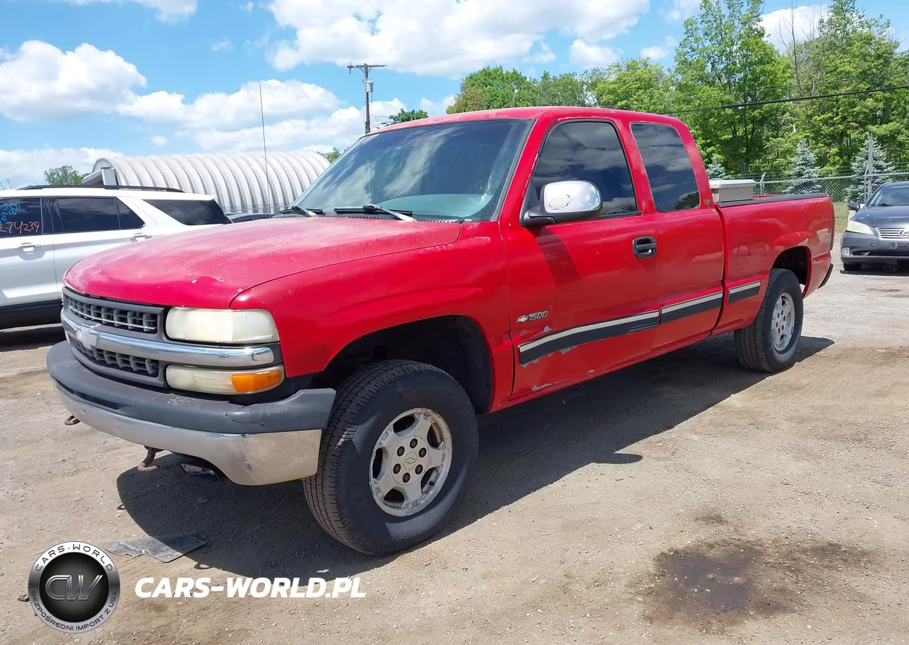 2000 Chevrolet Silverado 1500 Lt VIN:2GCEK19T6Y1165537 - 2
