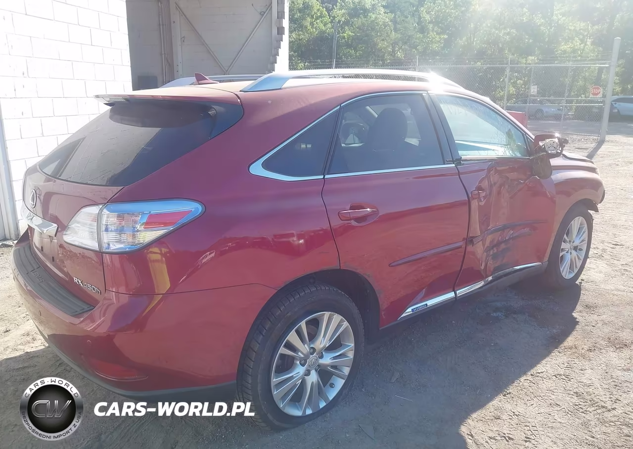 2012 Lexus Rx 450H VIN:JTJBC1BA5C2050362 - 4