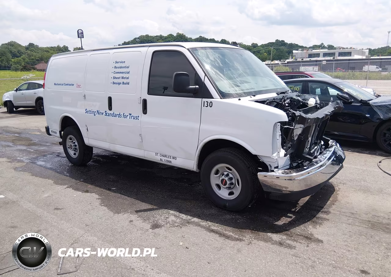 2025 GMC Savana Cargo Rwd 3500 Regular Wheelbase Work Van – zdjęcie 1 z 19