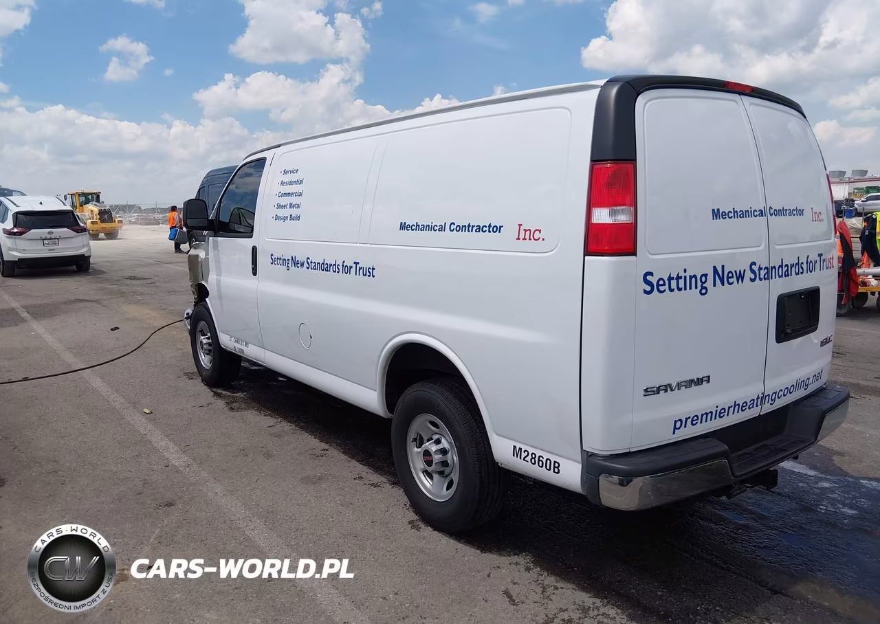 2025 GMC Savana Cargo Rwd 3500 Regular Wheelbase Work Van VIN:1GTZ7GF79S1265058 - 3