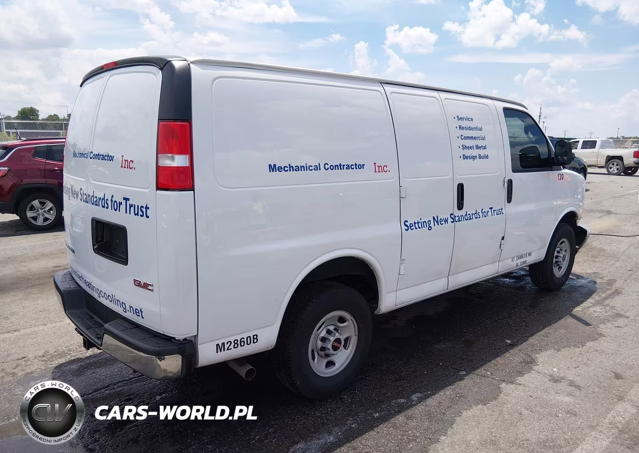 2025 GMC Savana Cargo Rwd 3500 Regular Wheelbase Work Van VIN:1GTZ7GF79S1265058 - 4