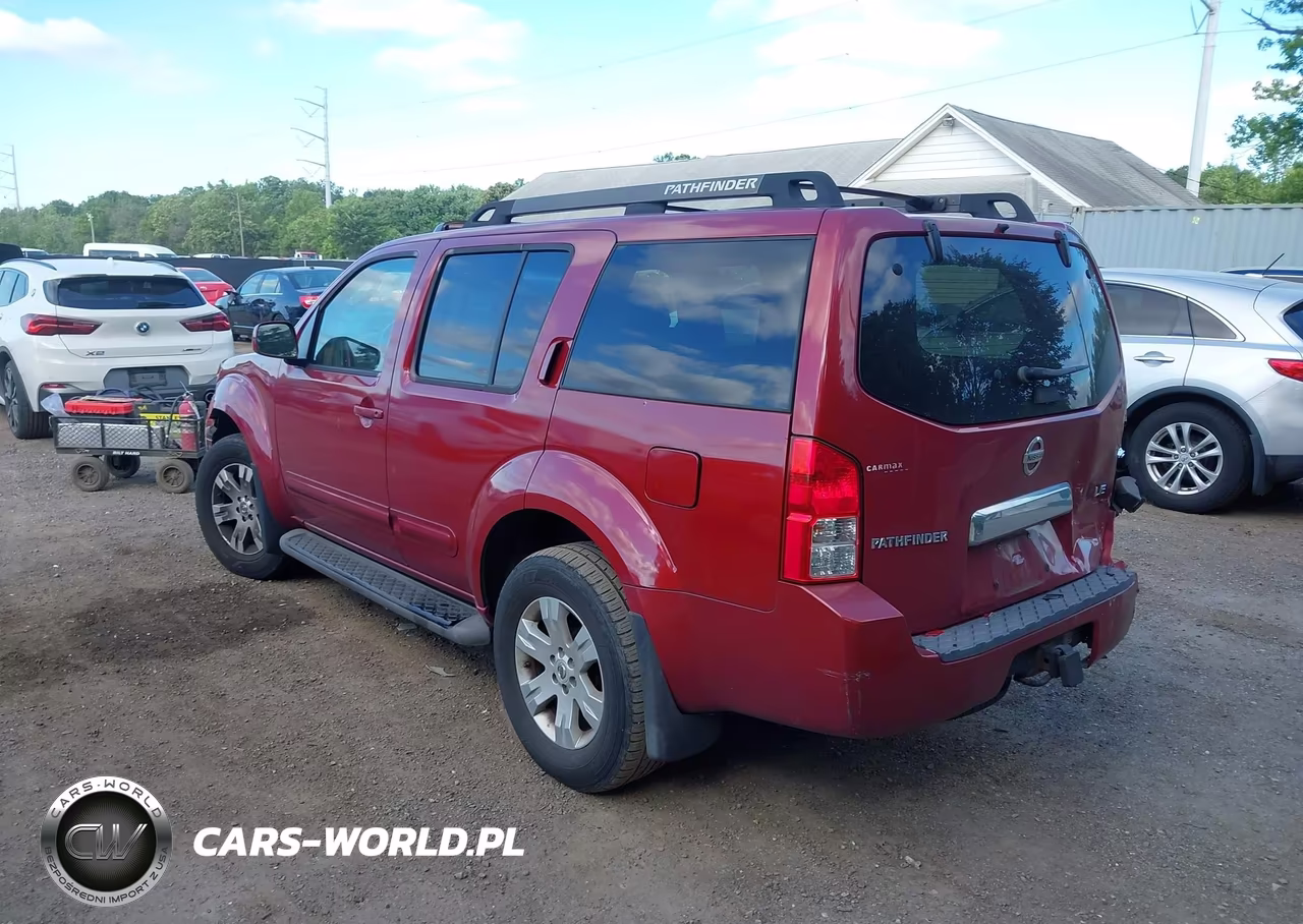 2006 Nissan Pathfinder Le VIN:5N1AR18W16C642688 - 3