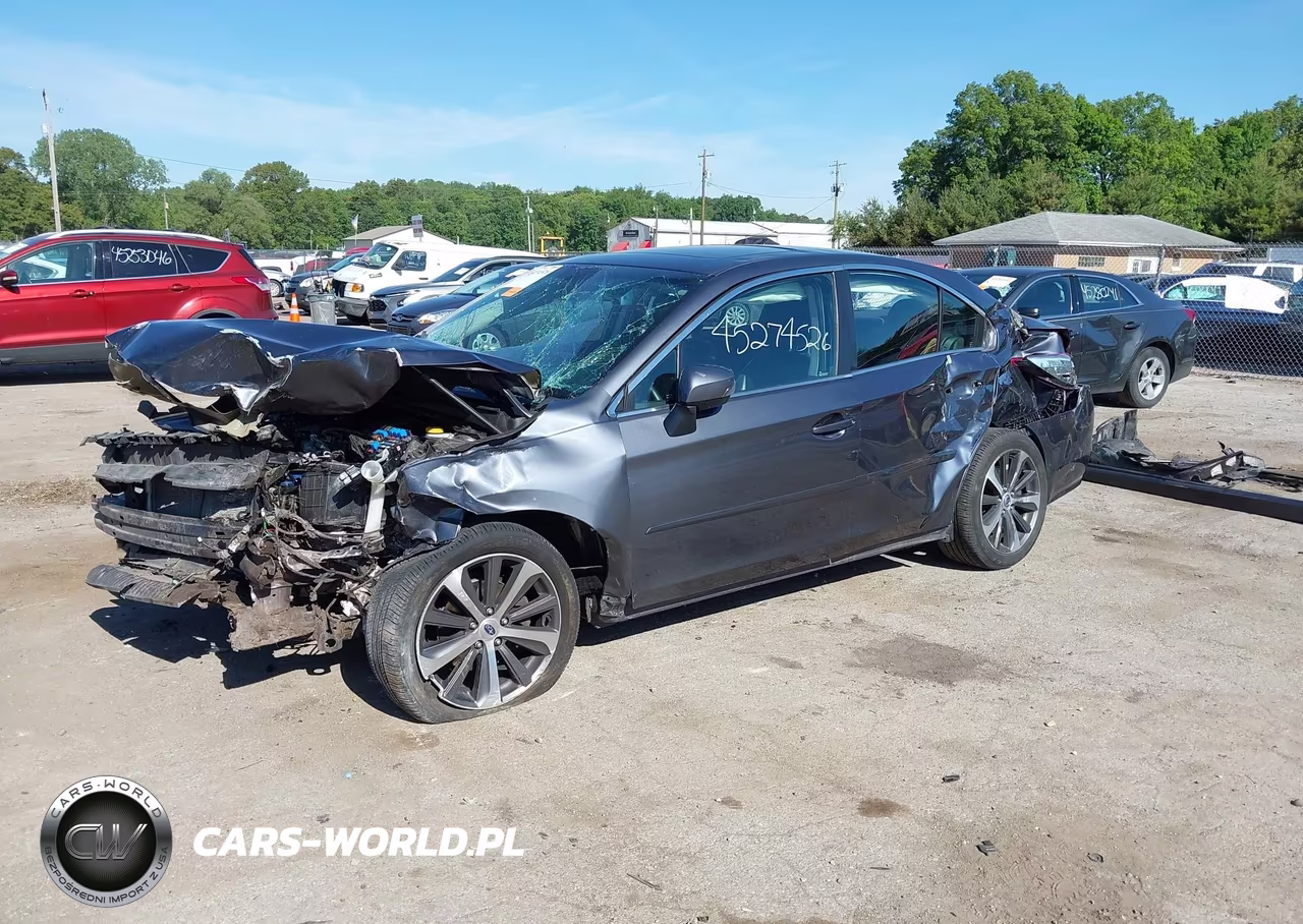2015 Subaru Legacy 2.5I Limited VIN:4S3BNBN68F3074762 - 2