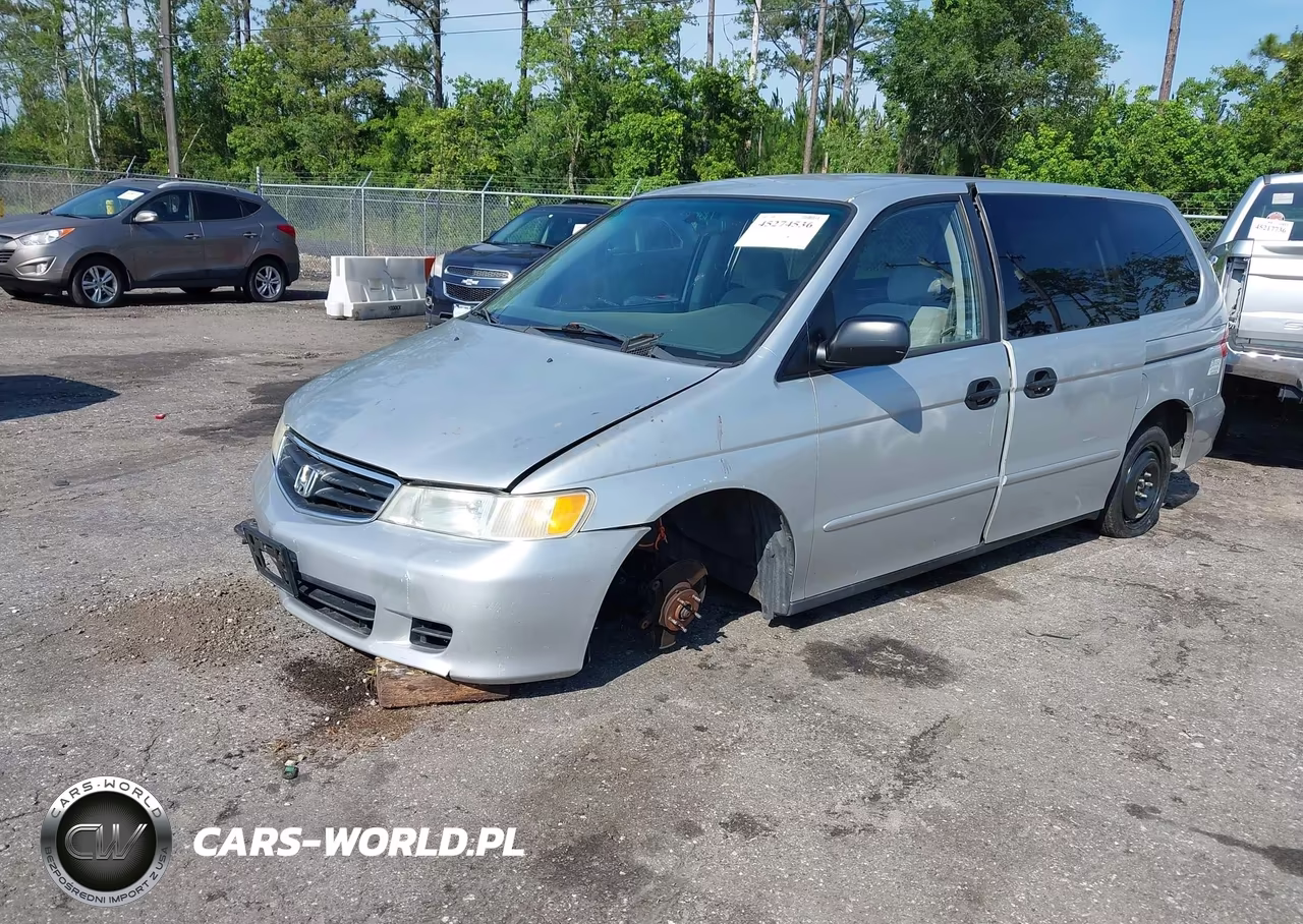 2002 Honda Odyssey Lx VIN:5FNRL18572B055778 - 2