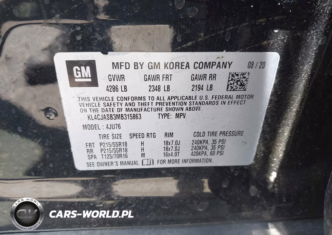 2021 Buick Encore Fwd Preferred VIN:KL4CJASB3MB315863 - 9