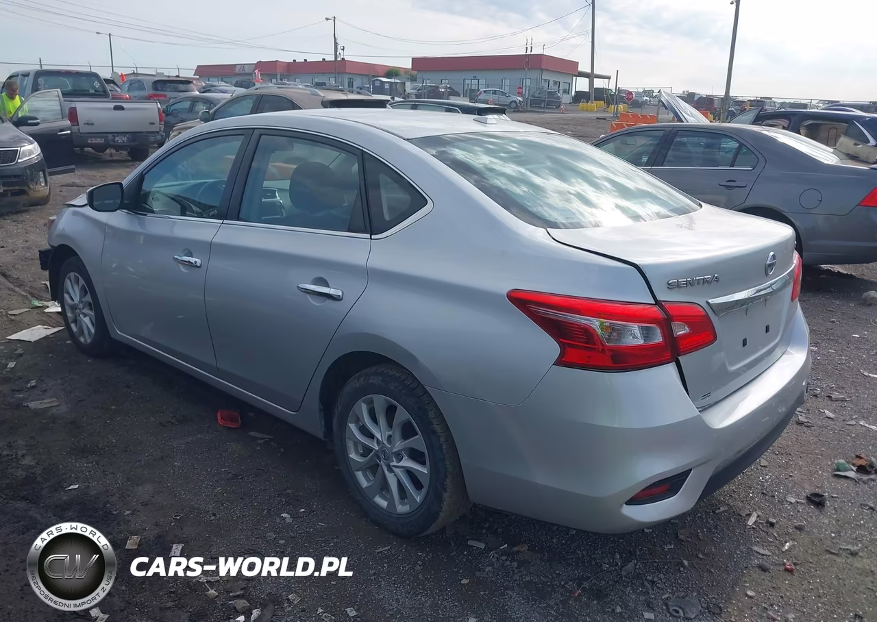 2019 Nissan Sentra Sv VIN:3N1AB7AP4KY431746 - 3