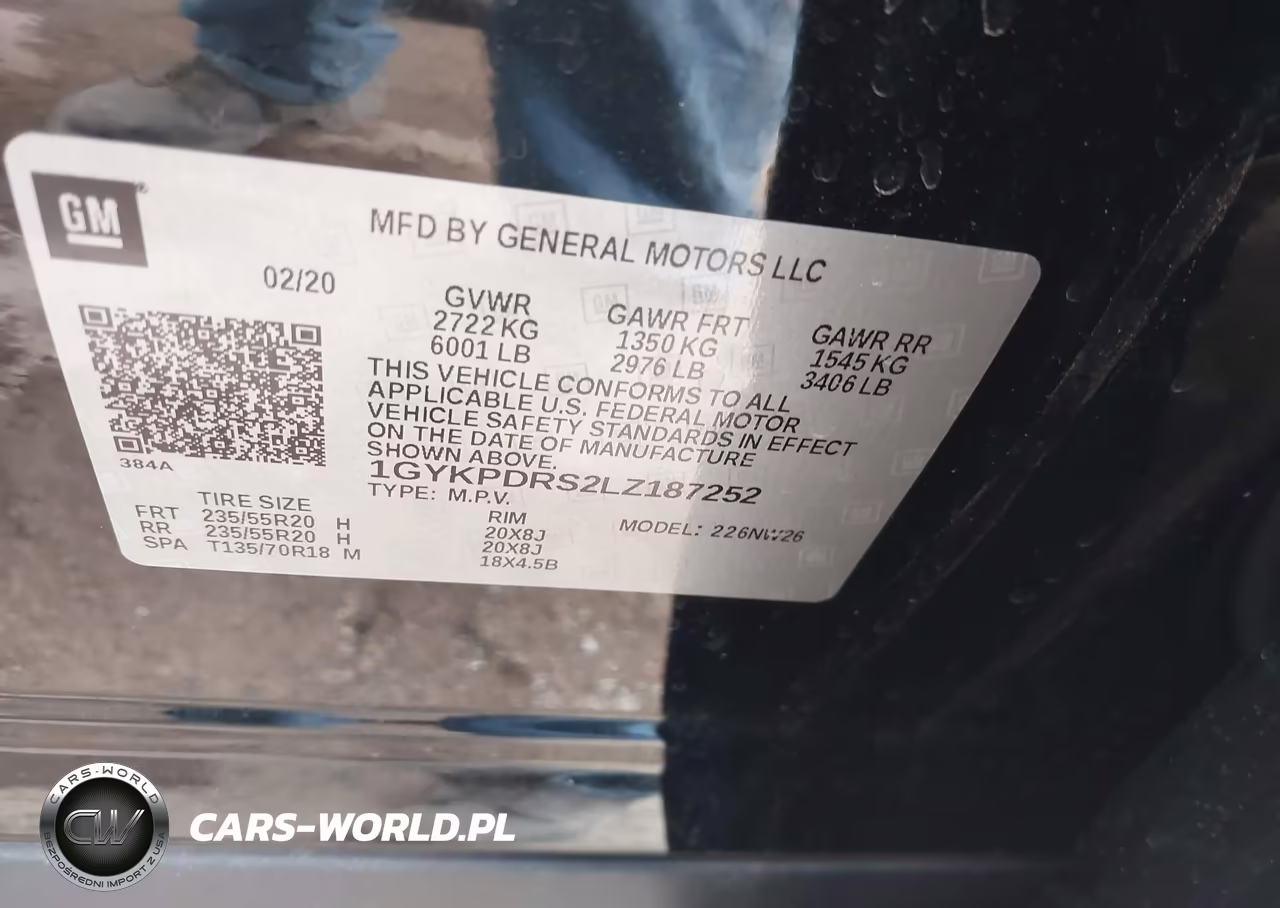 2020 Cadillac Xt6 Awd Premium Luxury VIN:1GYKPDRS2LZ187252 - 9
