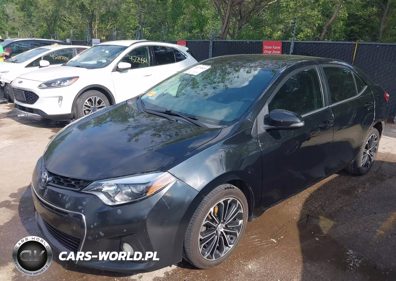 2014 Toyota Corolla S Plus VIN:5YFBURHE7EP031423 - 2