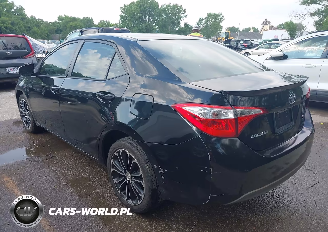 2014 Toyota Corolla S Plus VIN:5YFBURHE7EP031423 - 3