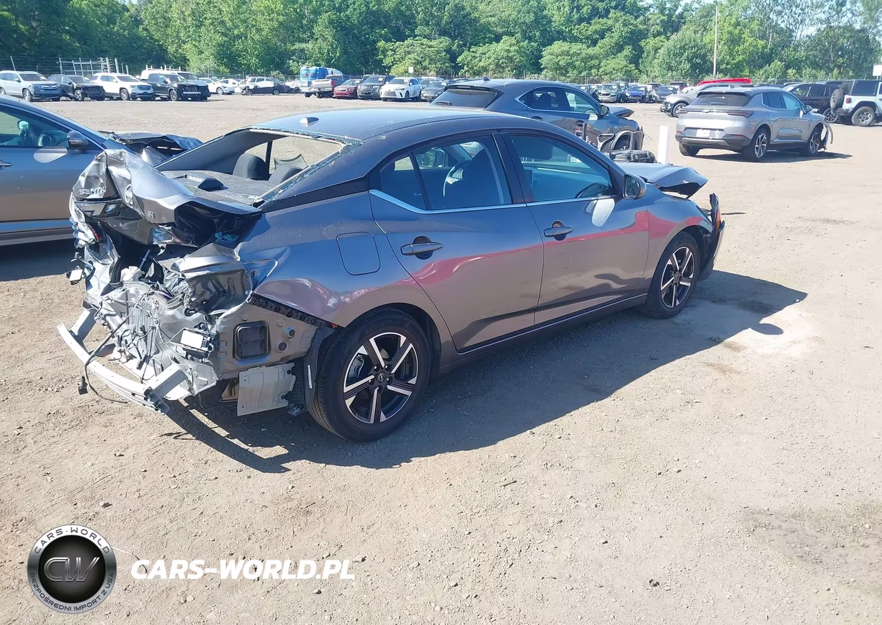 2025 Nissan Sentra Sv VIN:3N1AB8CV5SY258403 - 4
