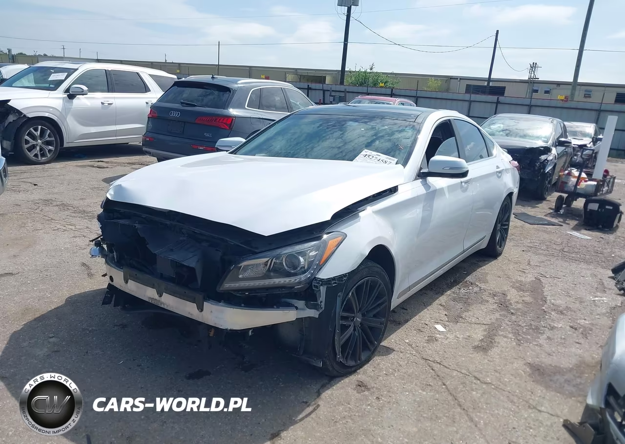 2018 Genesis G80 3.8 VIN:KMHGN4JE9JU253132 - 2