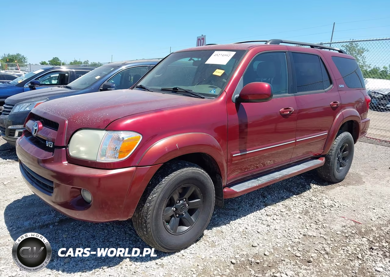 2007 Toyota Sequoia Sr5 V8 VIN:5TDBT44A67S278189 - 2