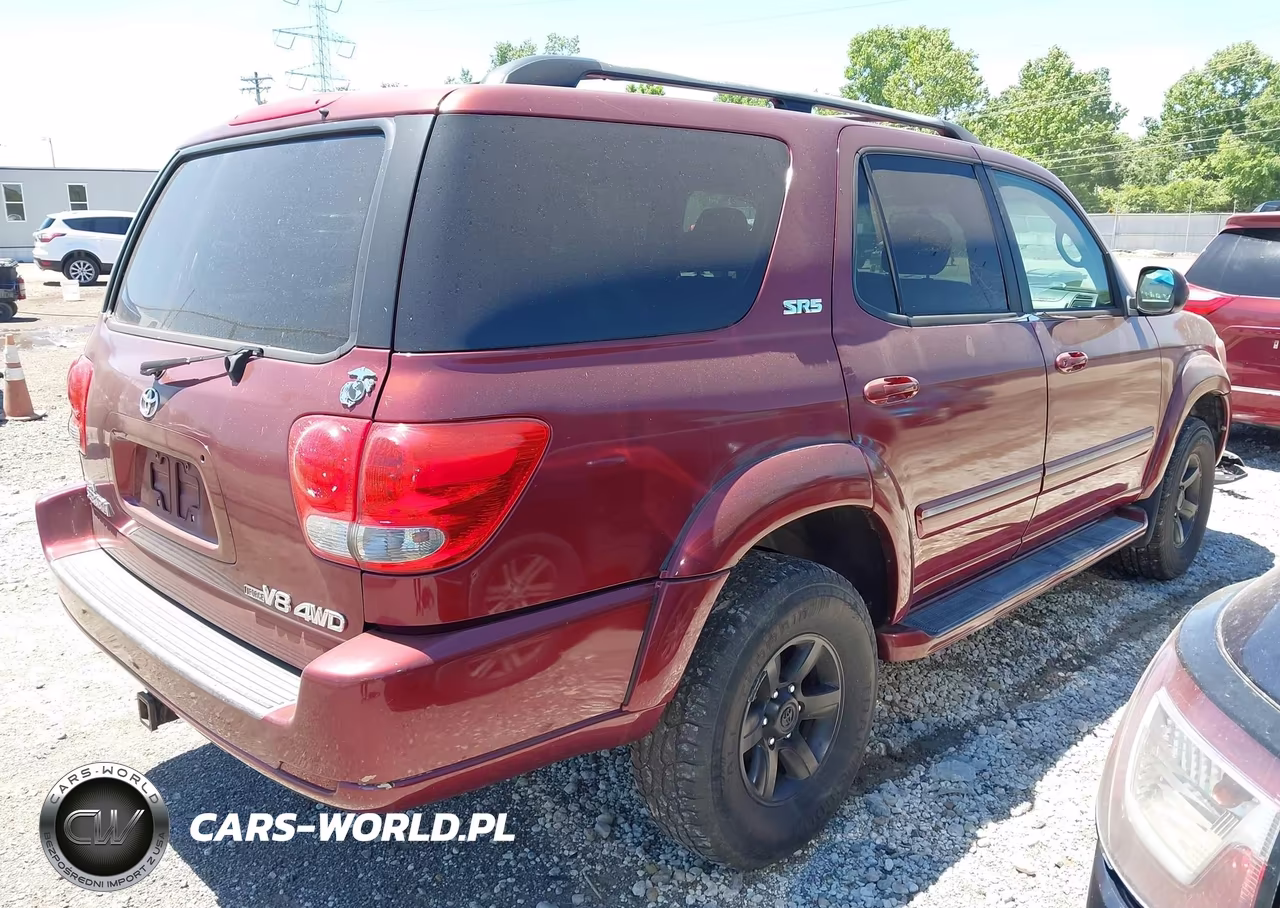 2007 Toyota Sequoia Sr5 V8 VIN:5TDBT44A67S278189 - 4