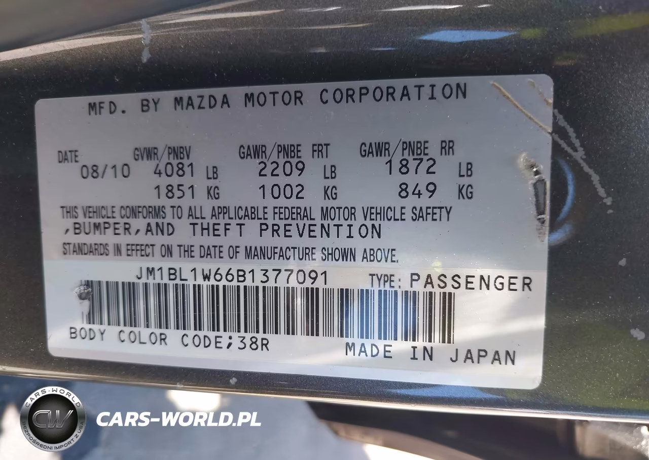 2011 Mazda Mazda3 S Grand Touring VIN:JM1BL1W66B1377091 - 9