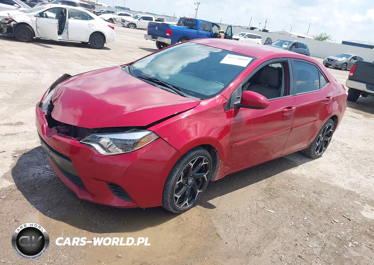 2015 Toyota Corolla Le VIN:5YFBURHE4FP354457 - 2