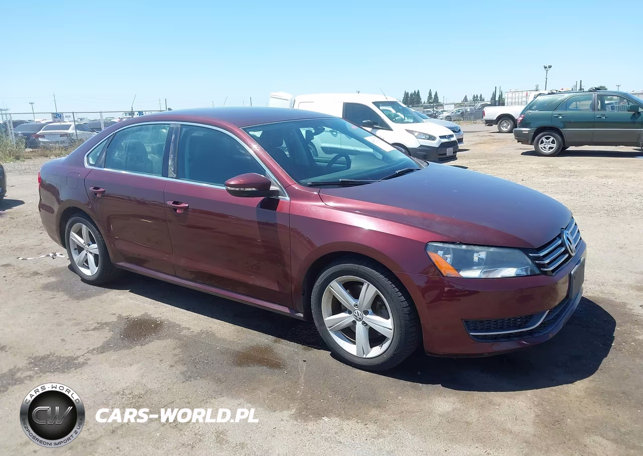 2012 Volkswagen Passat 2.5L Se – zdjęcie 1 z 16