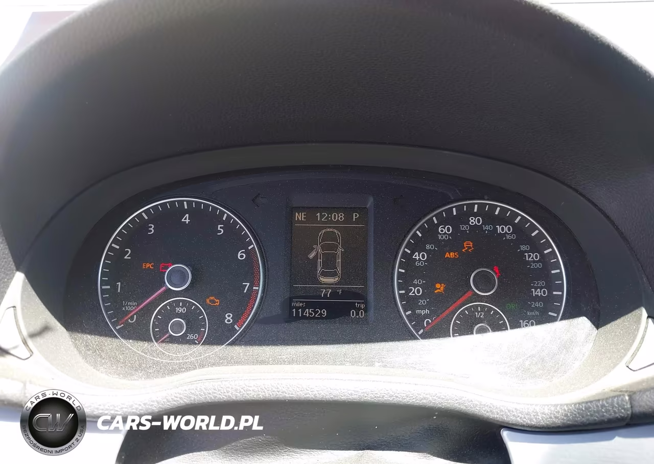 2012 Volkswagen Passat 2.5L Se VIN:1VWBP7A36CC081527 - 7