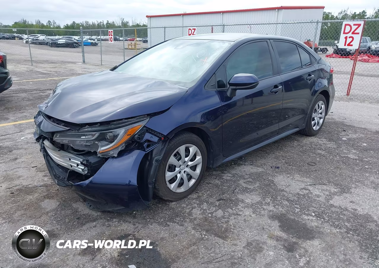 2022 Toyota Corolla Le VIN:5YFEPMAE7NP377070 - 2