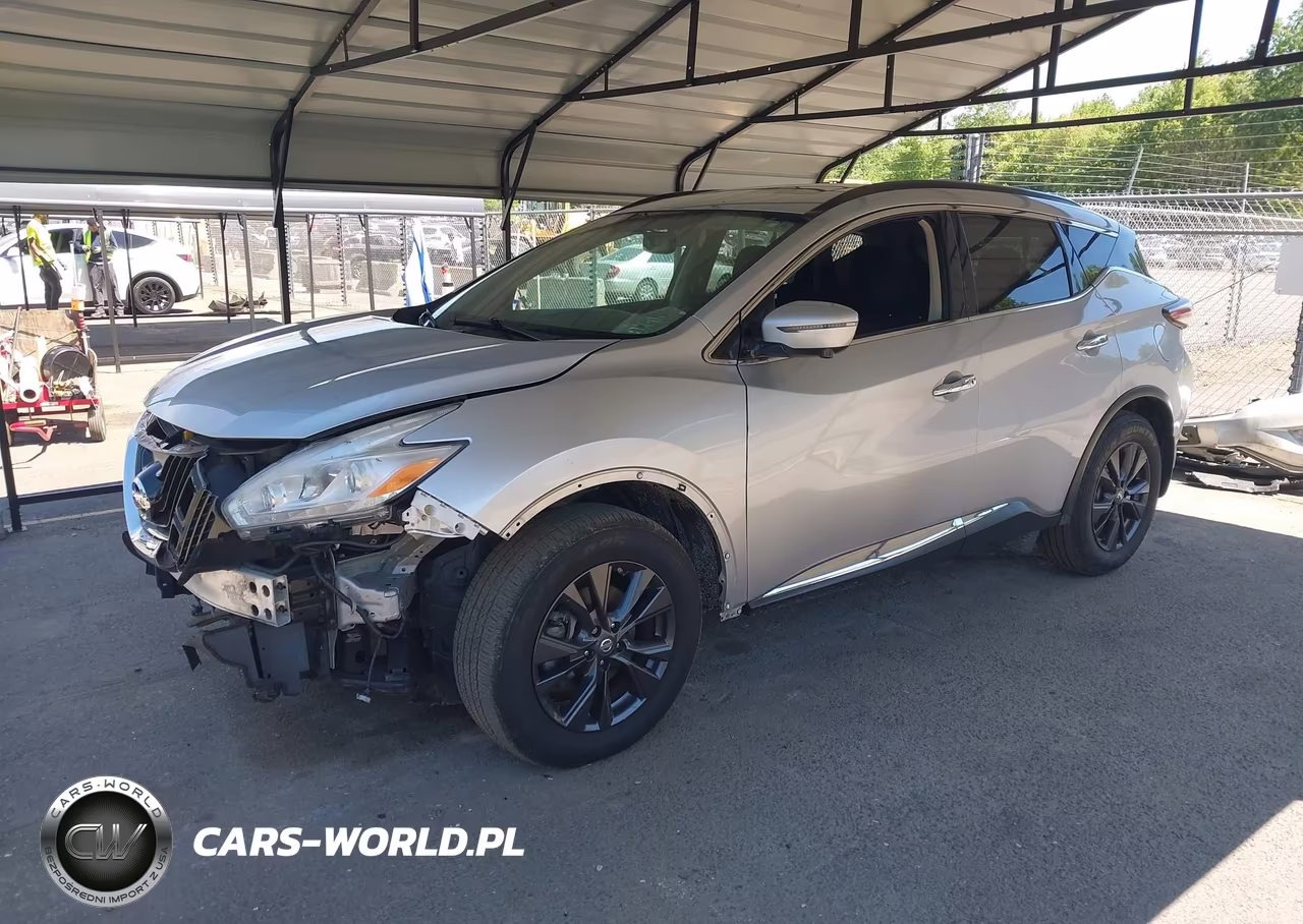 2017 Nissan Murano Sv VIN:5N1AZ2MH2HN183238 - 2