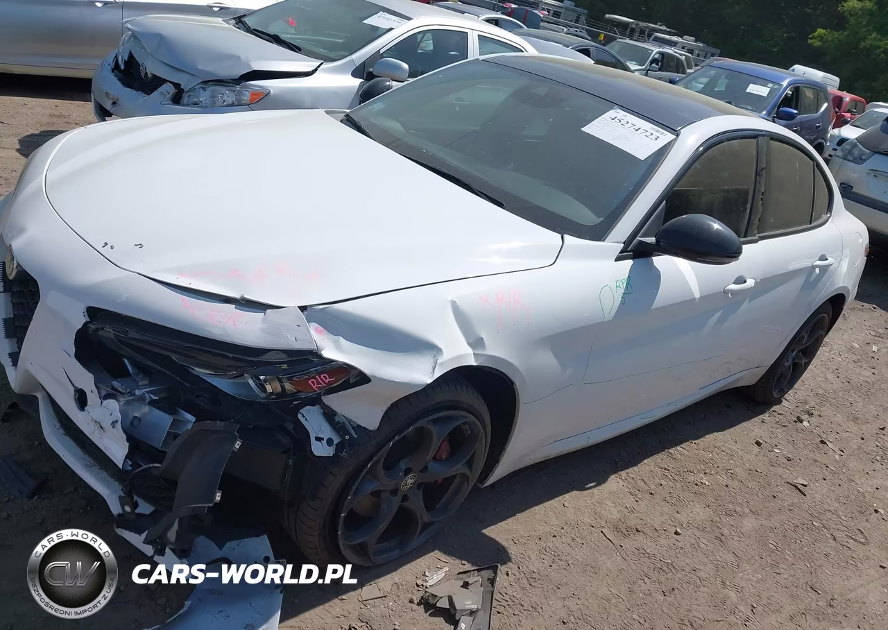 2020 Alfa Romeo Giulia Ti Sport Awd VIN:ZARFANBNXL7636424 - 2