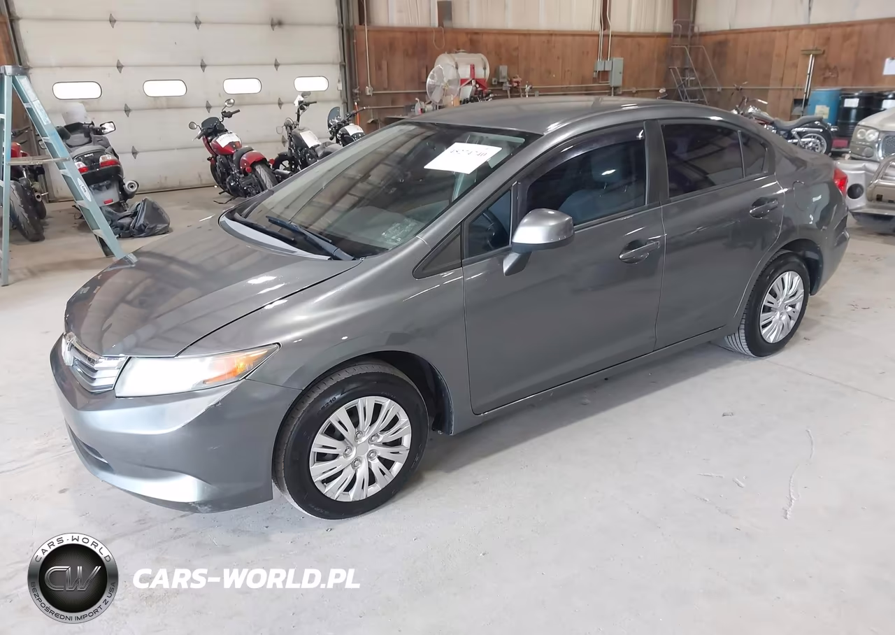 2012 Honda Civic Lx VIN:19XFB2F59CE354081 - 2