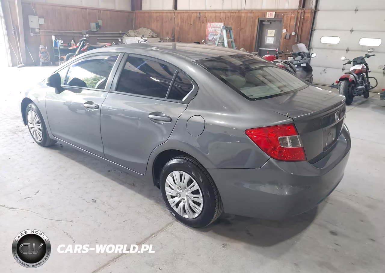 2012 Honda Civic Lx VIN:19XFB2F59CE354081 - 3