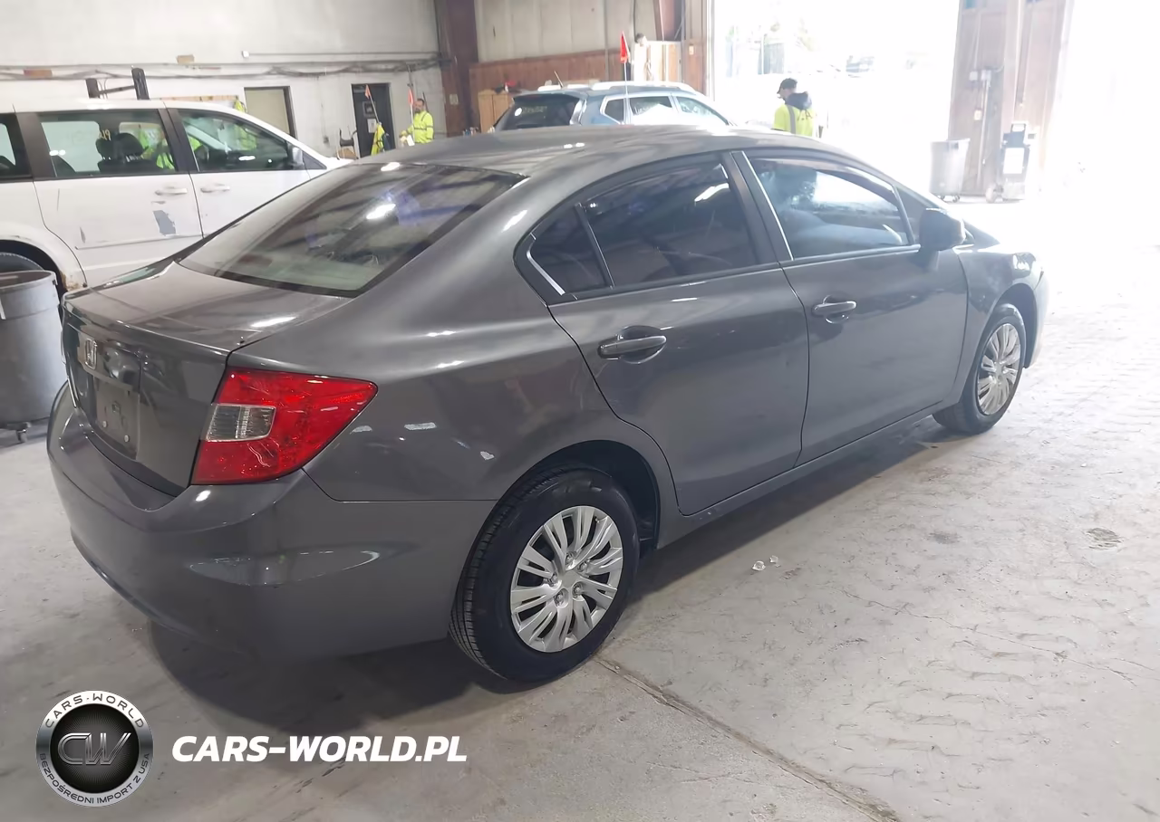 2012 Honda Civic Lx VIN:19XFB2F59CE354081 - 4