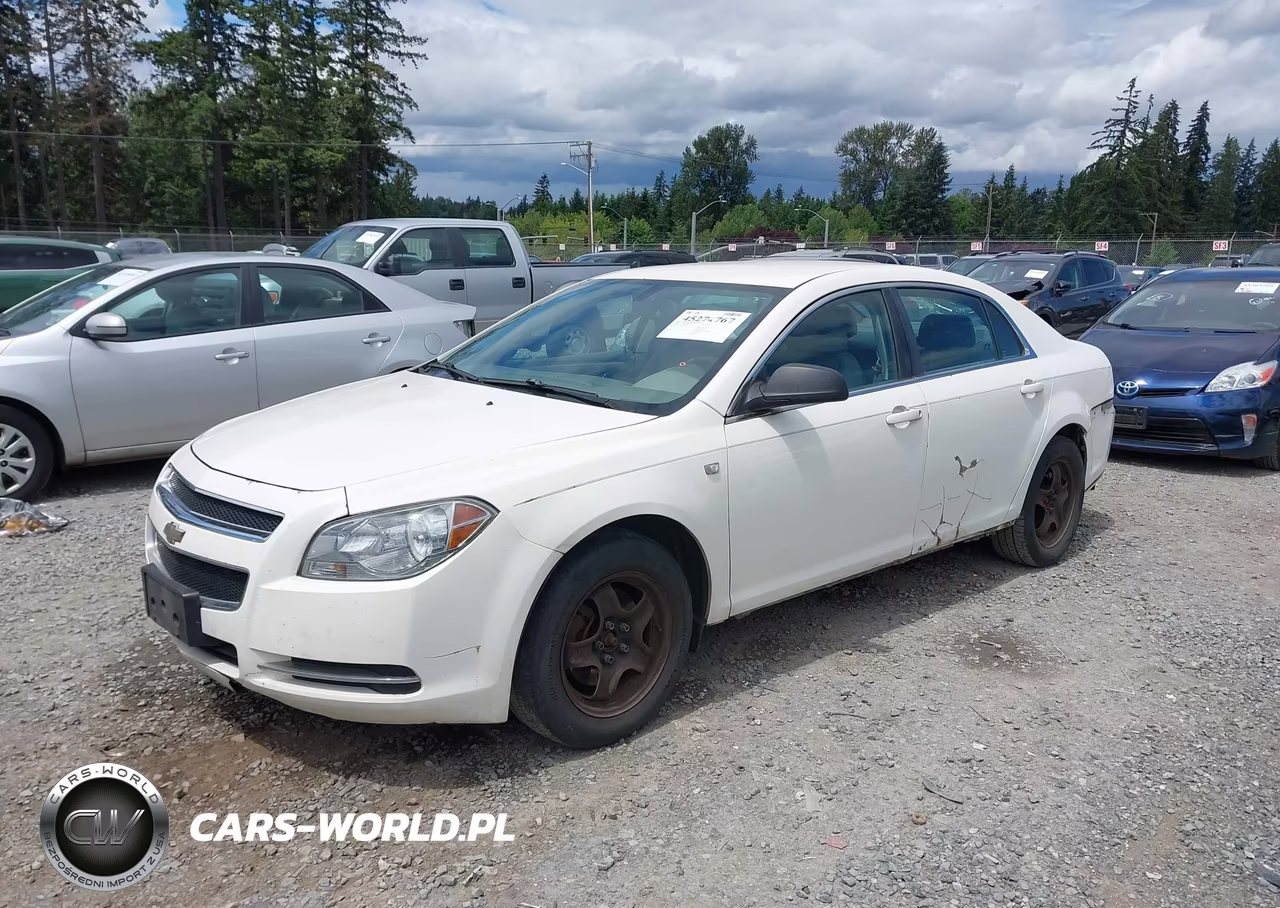 2008 Chevrolet Malibu Ls VIN:1G1ZG57B684210610 - 2