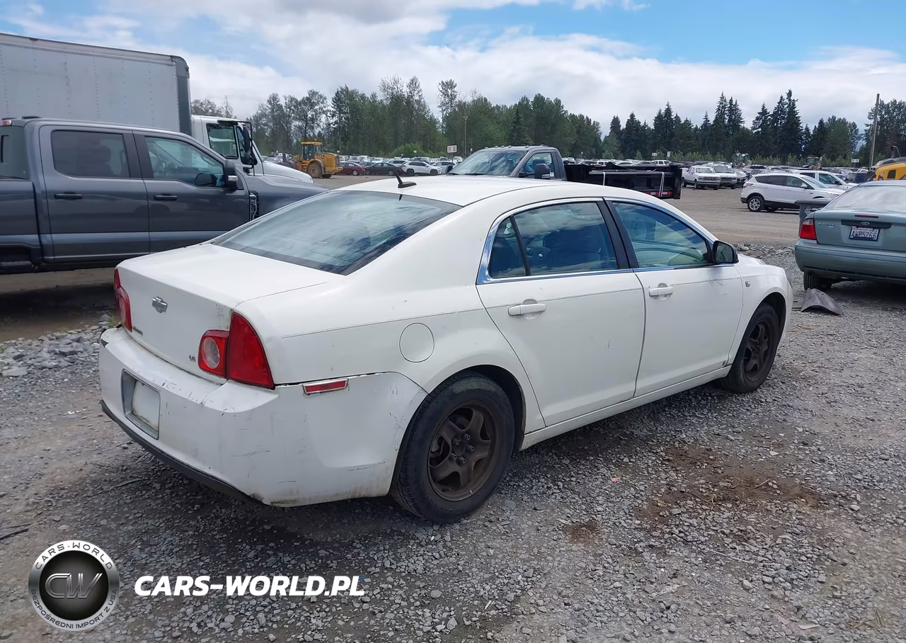 2008 Chevrolet Malibu Ls VIN:1G1ZG57B684210610 - 4