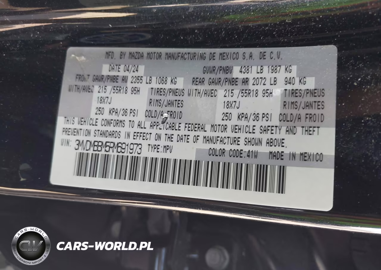 2024 Mazda Cx-30 2.5 S Select Sport VIN:3MVDMBBM5RM691973 - 9