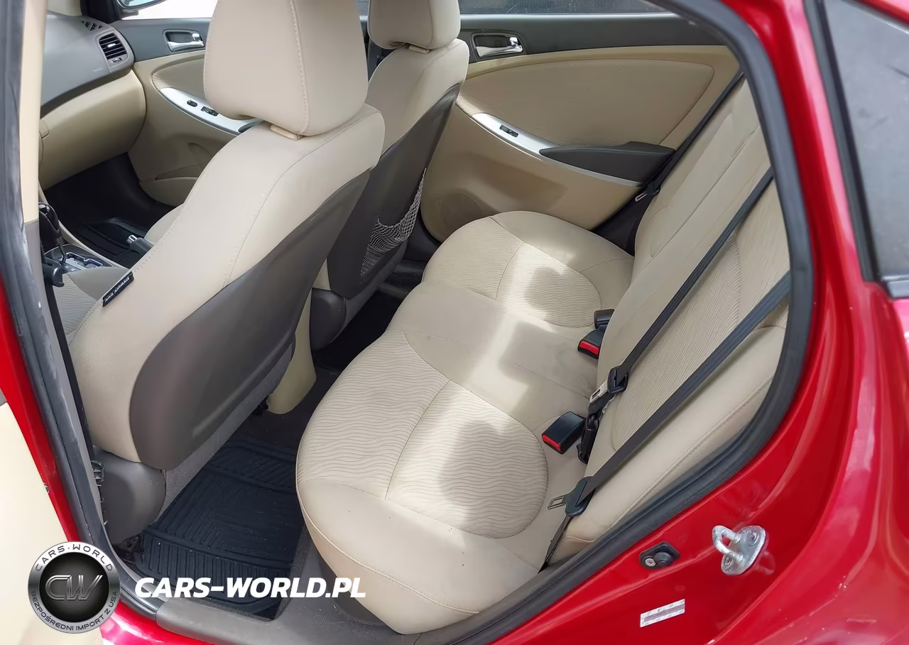 2012 Hyundai Accent Gls VIN:KMHCU4AE5CU080052 - 8
