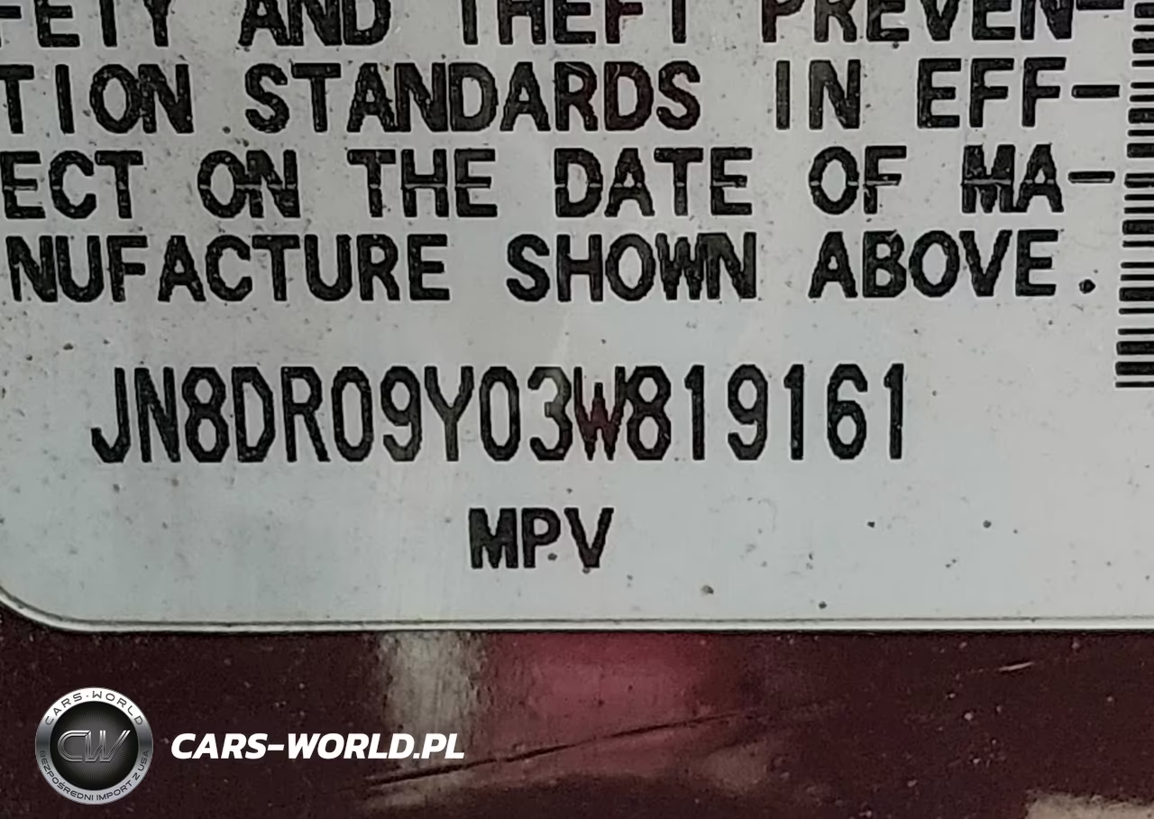 2003 Nissan Pathfinder Le VIN:JN8DR09Y03W819161 - 9
