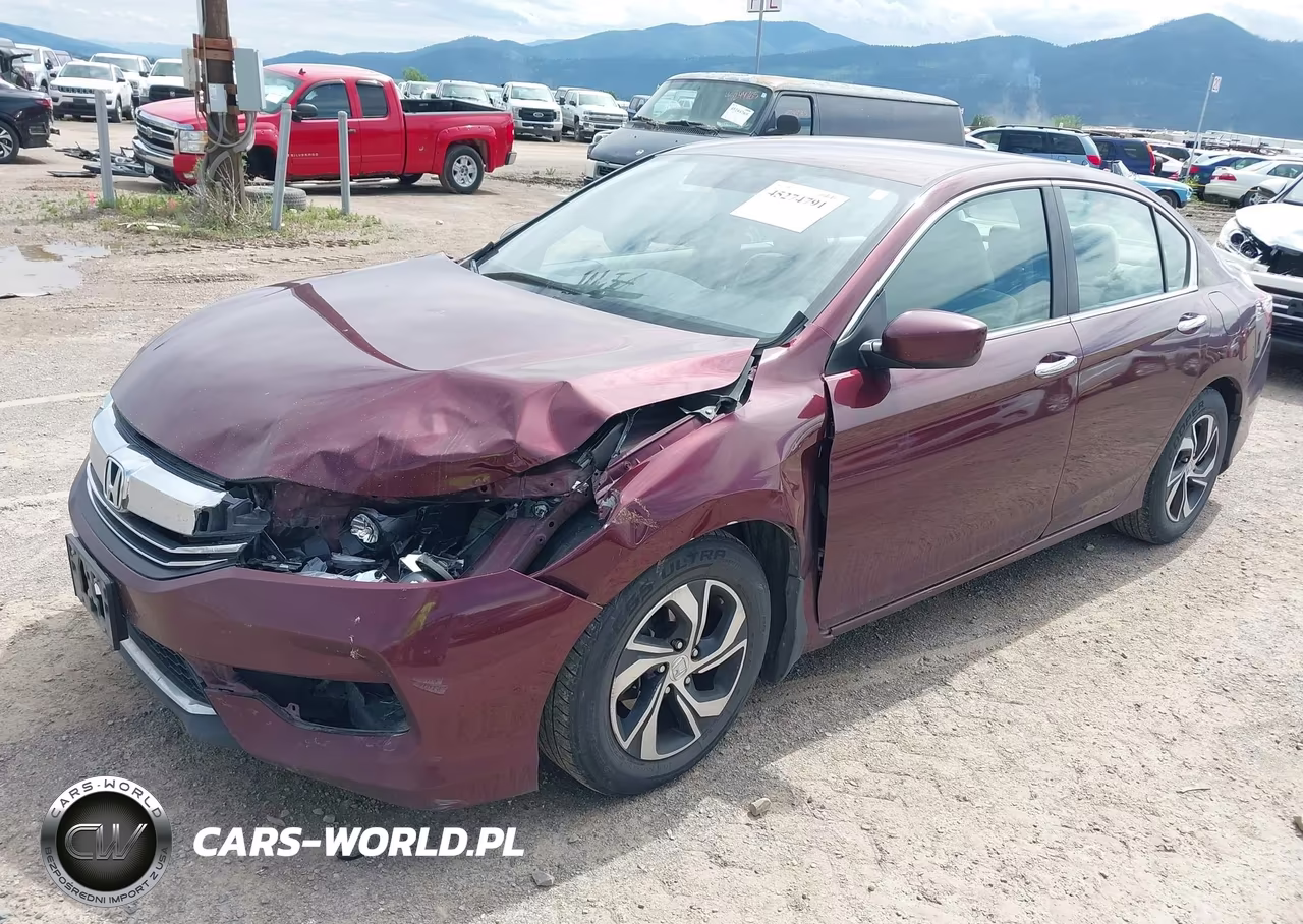 2016 Honda Accord Lx VIN:1HGCR2F31GA190963 - 2