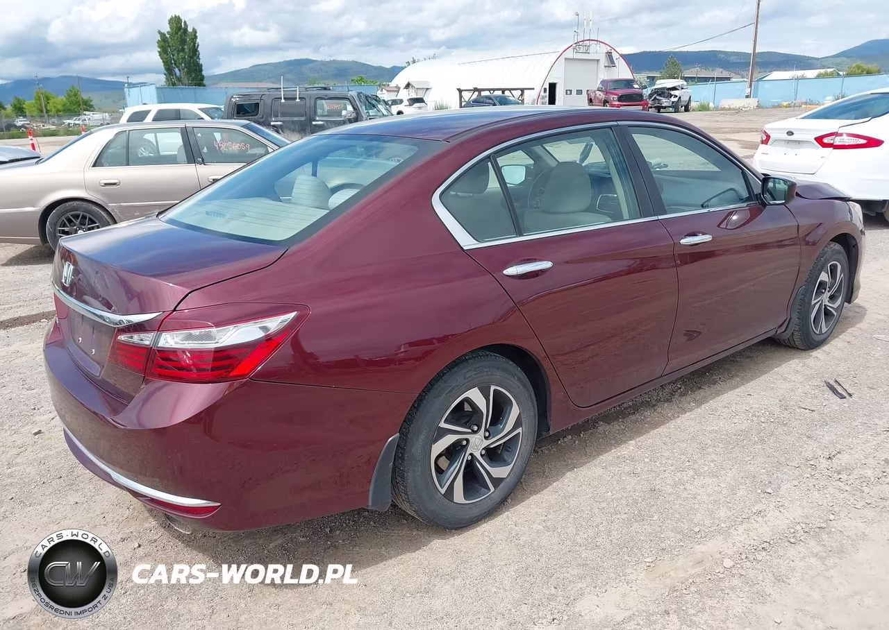 2016 Honda Accord Lx VIN:1HGCR2F31GA190963 - 4